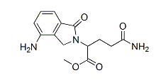 4-AMINO-A-(3-AMINO-3-OXOPROPYL)1,3-DIHYDRO-1-OXO-2H-ISOINDOLE-2-ACETIC ACIDMETHYL ESTER
